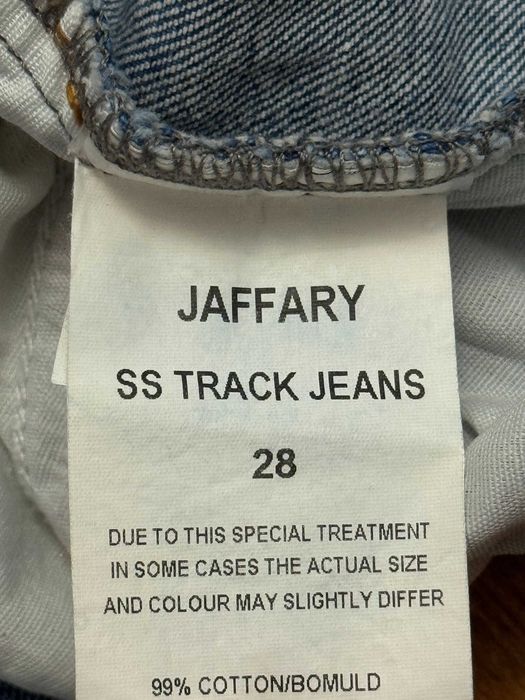 Spodnie jeansowe z rozdarciami dziurami jeansy Sinner Jaffary W28 L 40