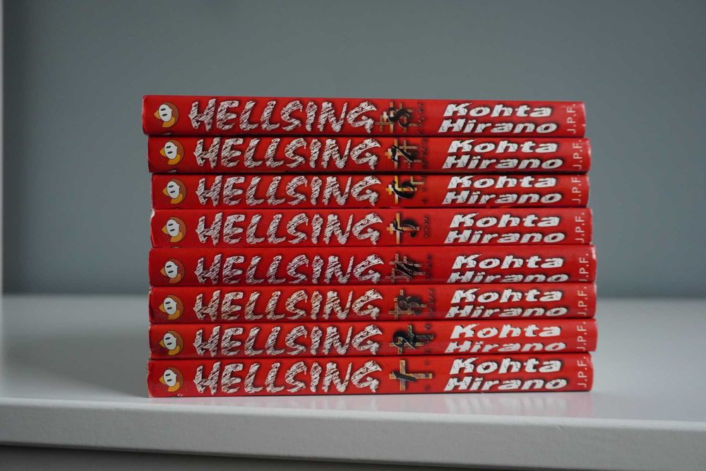 Manga Hellsing | tomy 1-8 | Stan BDB