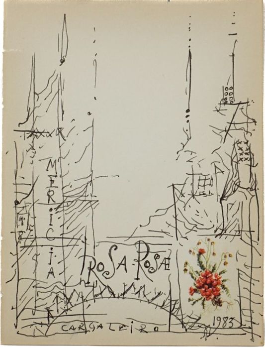 Cargaleiro - original - Desenho a tinta da China 1983