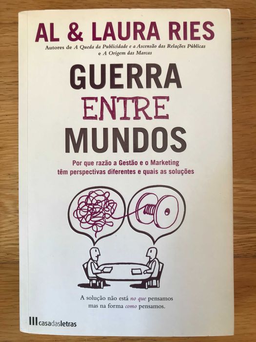 “Guerra Entre Mundos” (gestão e Marketing) de Laura Ries e Al Ries