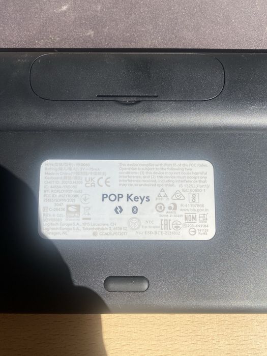 Logitech POP keys механічна клавіатура бездротова блютуз