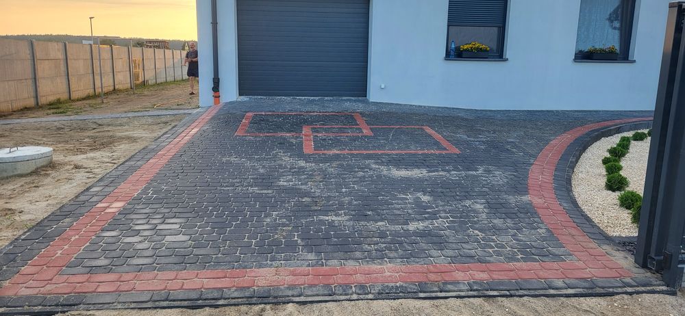 Układanie kostki brukowej