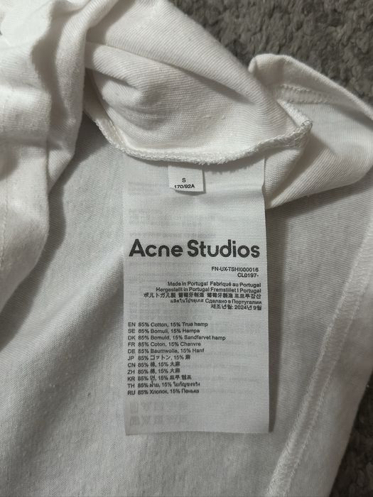 T-shirt Acne Studios Stockholm 1996 Branca - NOVA