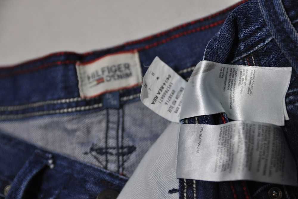 TOMMY HILFIGER ROGAR M 88cm 32/32  męskie spodnie jeansowe straight loose s4v