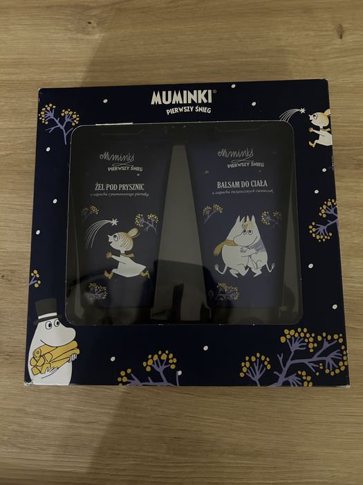 Zestaw kosmetykow muminki nowy