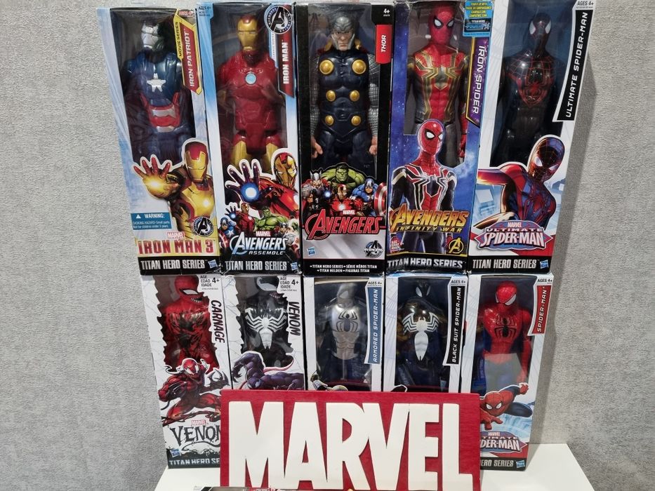 Велика фігурка Марвел/Hasbro Marvel/30см.Росомаха,Веном,Карнаж та інші