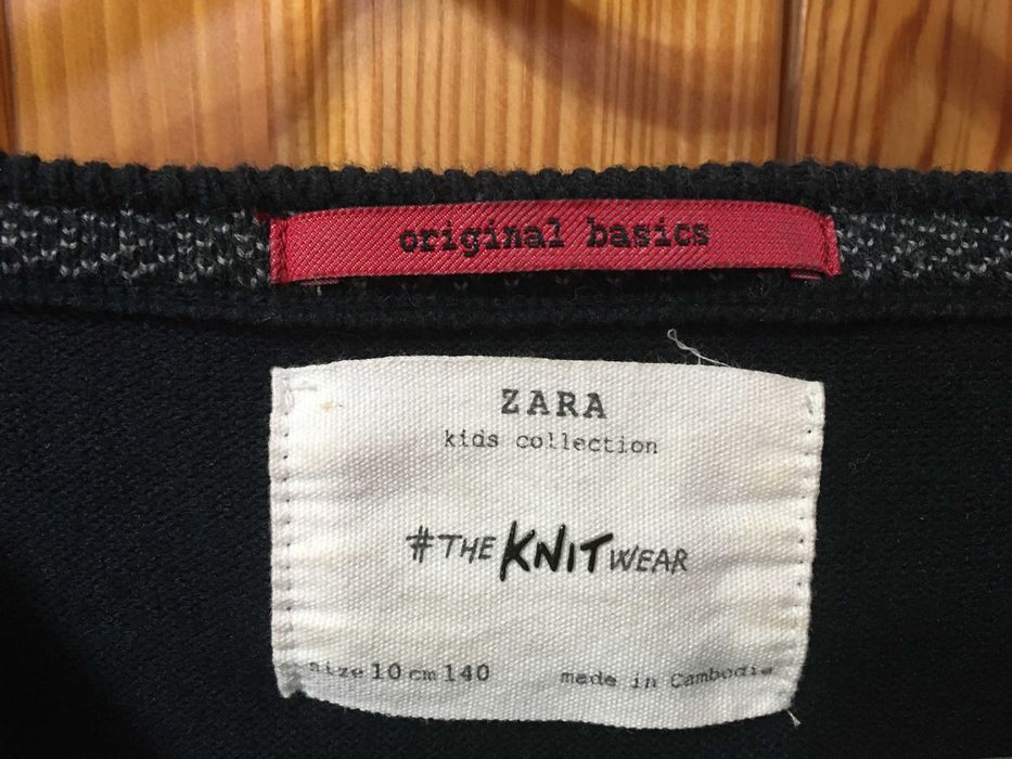 elegancki sweter zara dla chłopca