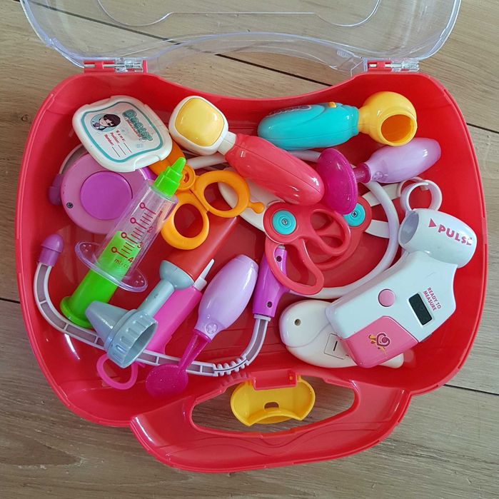 zestaw lekarski do zabawy w doktora dla dzieci