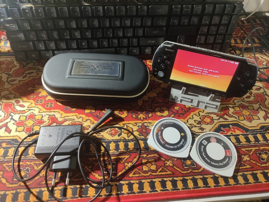 konsola psp 3004 ark5