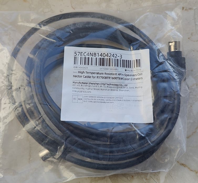 Przewód kabel 4 pin, Edifier