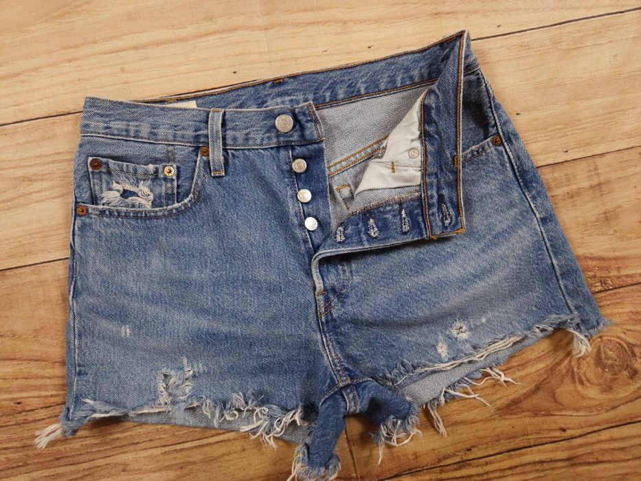 LEVI'S 501 Spodenki Jeans Damskie r. 27