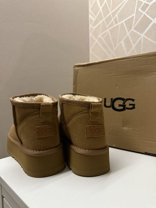 Жіночі уггі UGG Classic Ultra Mini Chestnut 36,37