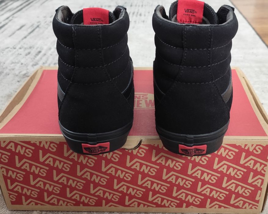Buty tenisówki Vans Sk8 Hi VN000D5IBKA Black 45 29.5 cm