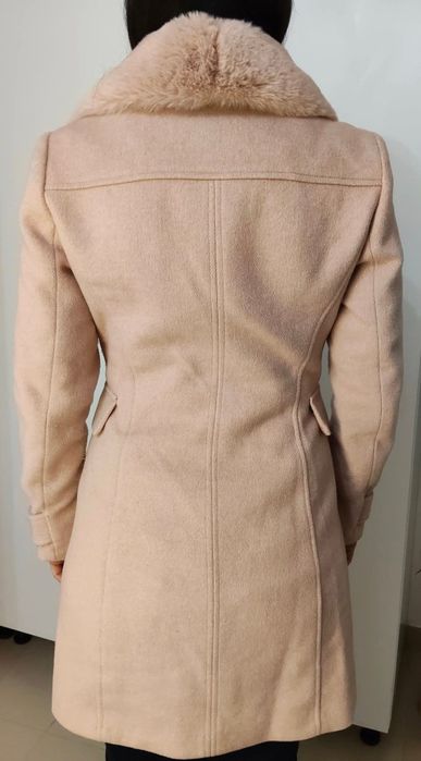 Casaco de fazenda Grace com pêlo