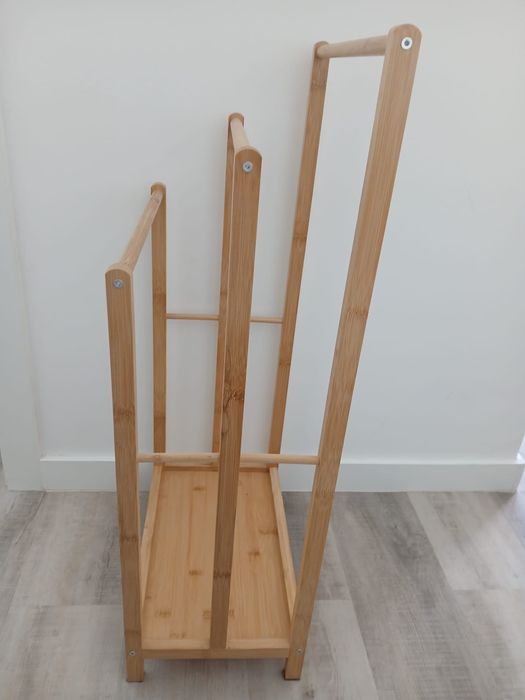 Toalheiro WC Bambu  -  Home Creation by ALDI  (LER DESCRIÇÃO)