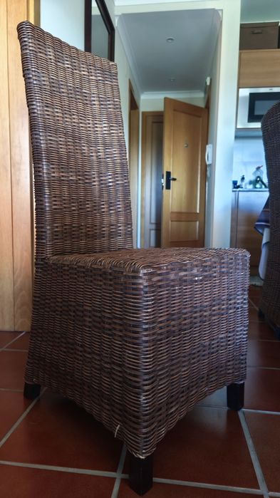 Cadeiras de Sala em Fibra Natural, 18€ cada