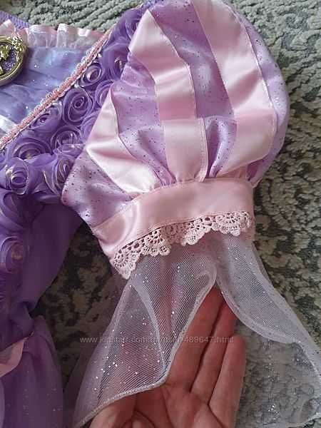 Платье Рапунцель, 7-8 лет