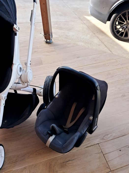 Carrinho de passeio Quinny Mood + ovo MaxiCosi