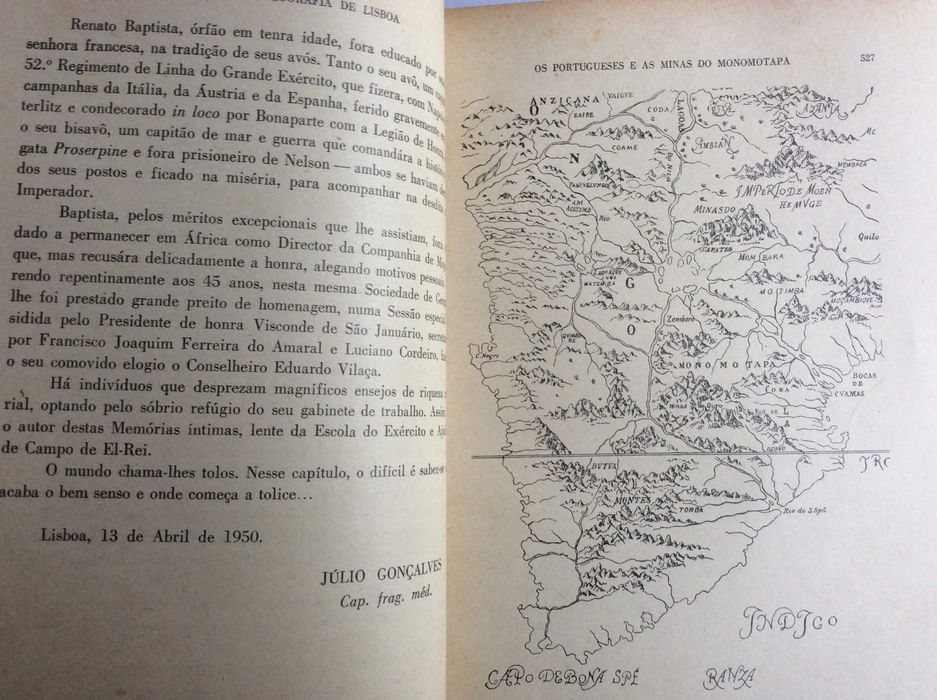 Boletim da Sociedade de Geografia de Lisboa. -  1950. Ver sumário