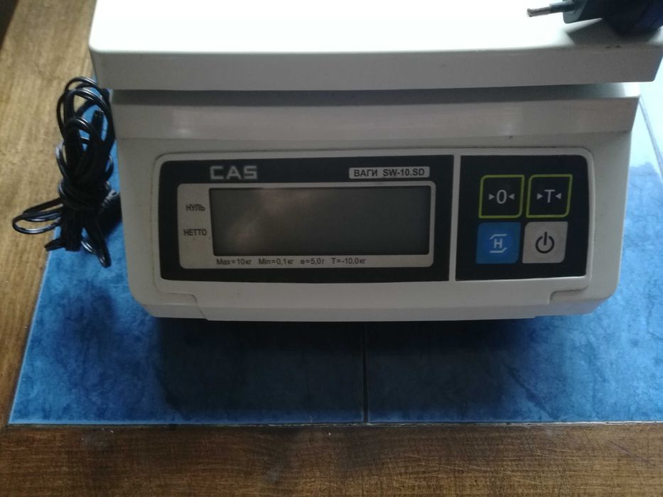 Настольные весы CAS SW-10 SD