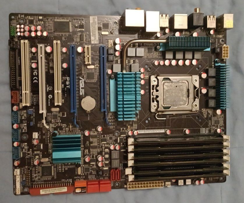 Легендарный LGA 1366: ASUS P6T Green + Xeon X5650 + 12GB Ballistix