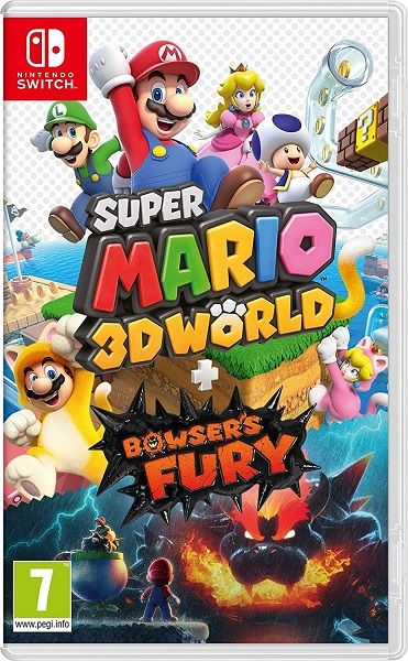 Super Mario 3D World + Bowser's Fury Nintendo Switch + Lite = 2 gry