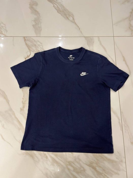футболка nike синя