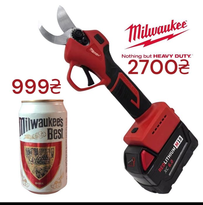 Milwaukee М18 та М12