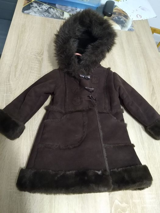 Ciepły kożuszek BabyGap na 3 latka