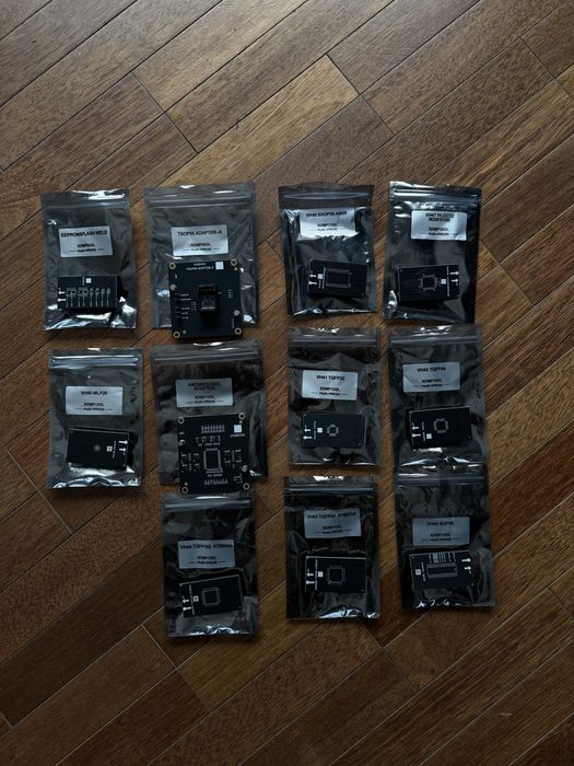 Adaptery Xhorse VVDI Multi-Prog 11sztuk Flash Epromm VH23 VH36 VH26