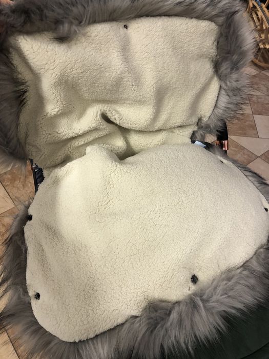 Nowy zestaw spiworek plus mufka