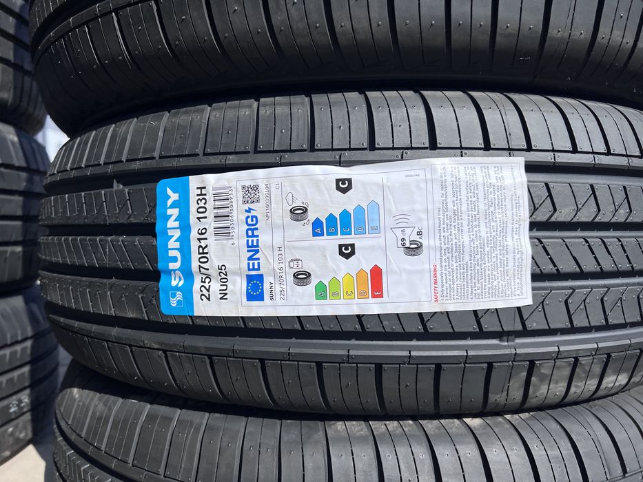 Шини нові 225/70 R16 Sunny літні ;Резина нова r16 склад