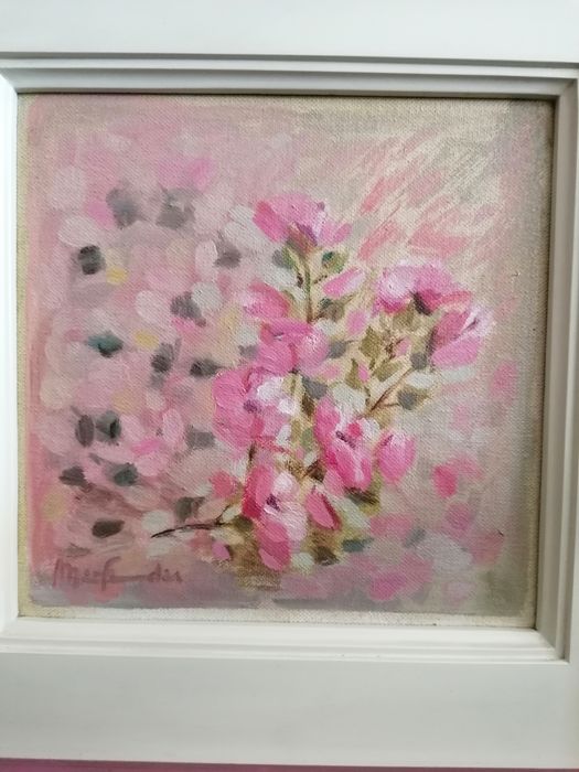 Quadro pintado à mão