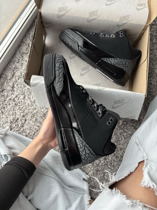 Jordan 3 Black Cat (36-45р)