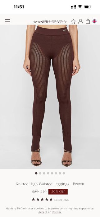 Легінси Maniere De Voir S розмір