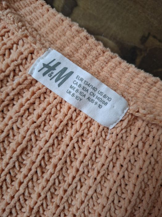 Sweter pastelowy wiosna H&M 134/140