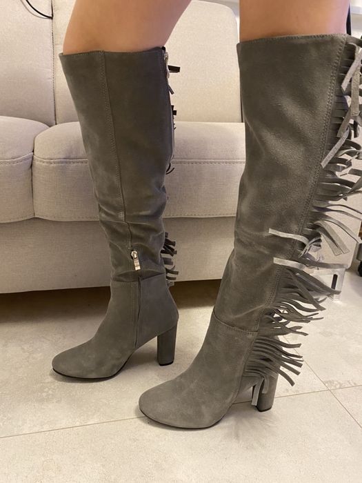 Szarek kozaki zamszowe roz. 38