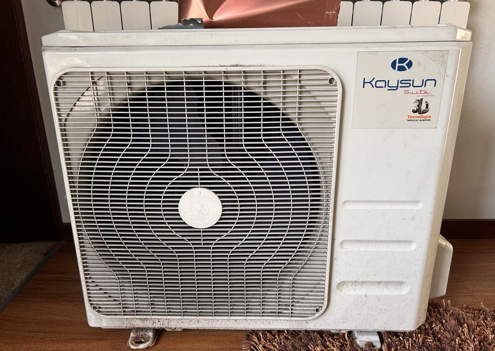 Ar condicionado kaysun 24.000 btu (7.1kw) como novo eficiente e potent