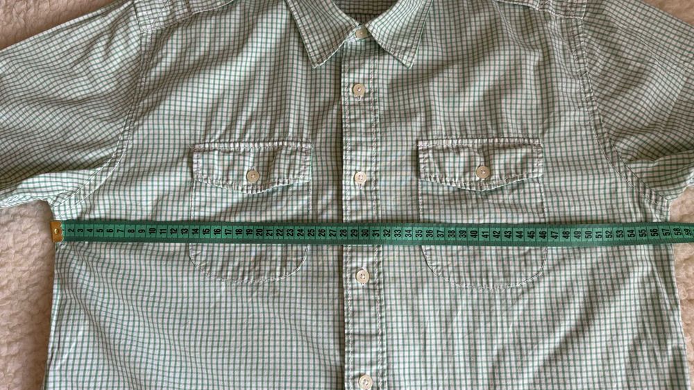 Koszula męska, casualowa, letnia, Tommy Hilfiger L.- igła