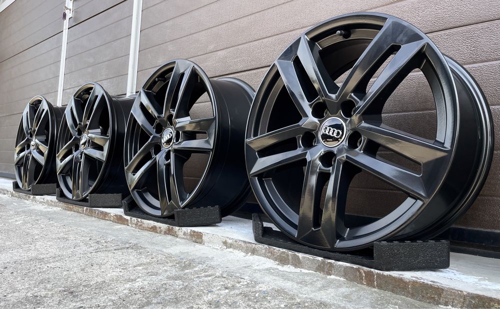 4x felgi aluminiowe 5x112 r17 et42 7J Alufelgi Oryginał Audi 17” black
