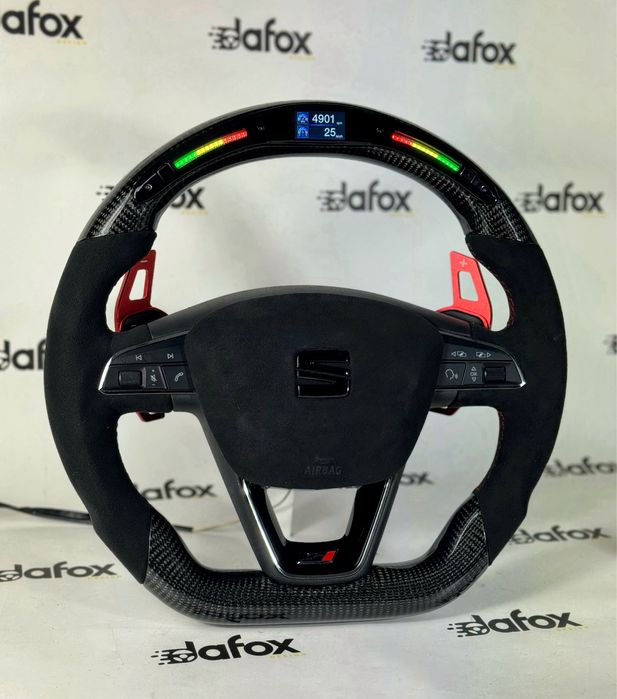 Kierownica Seat Leon III CUPRA FR IBIZA IV multi Leon ST carbon LED