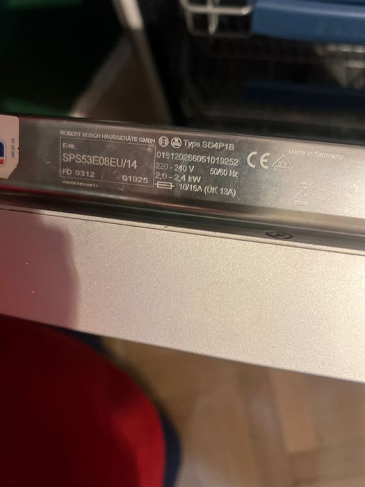 Zmywarkaa BOSCH SPS53E08EU/14