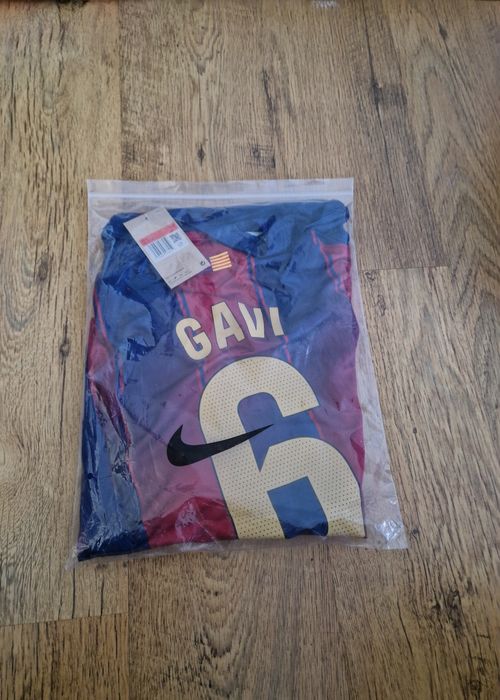 T-shirt Barcy Nike domowy piłkarza: Gavi 6 rozmiar-L 25/26