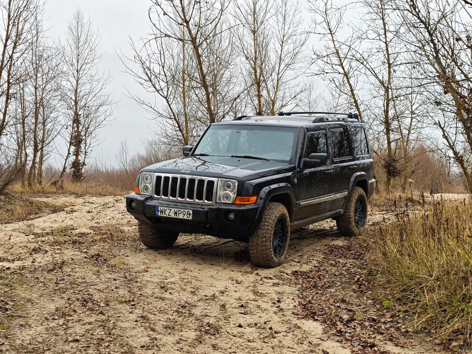 Jeep Commander lift 2", nowe zawieszenie, opony rt, android, bez rdzy