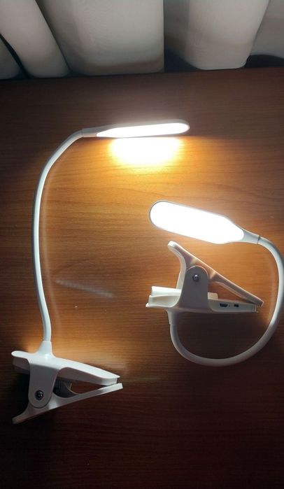 Лампа з акумулятором світлодіодна ТМ Optima (Німеччина) на прищепці