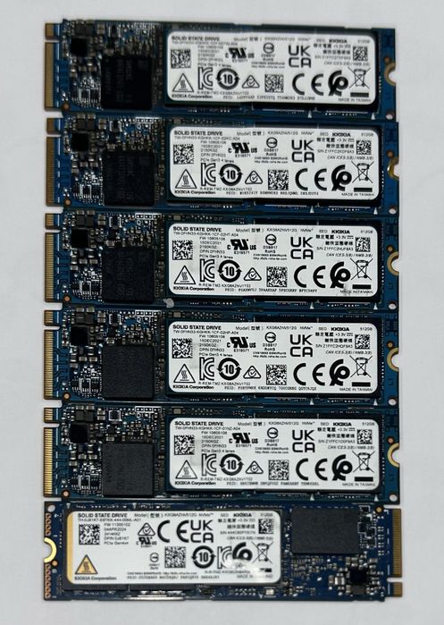 SSD M.2 NVMe 512GB/256GB