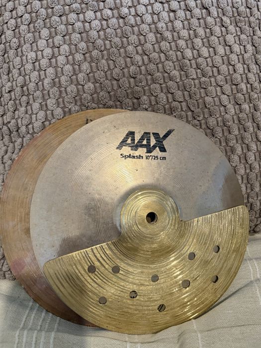 Kit de Efeitos / Stack para Bateria (Sabian AAX 10" + Paiste Alpha 10" + Custom Brass)