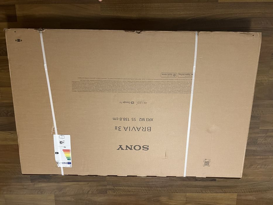 Sony BRAVIA 3 II 55” K-55XR35M2 + Soundbar Sony HT-S400 — Novos / Garantia