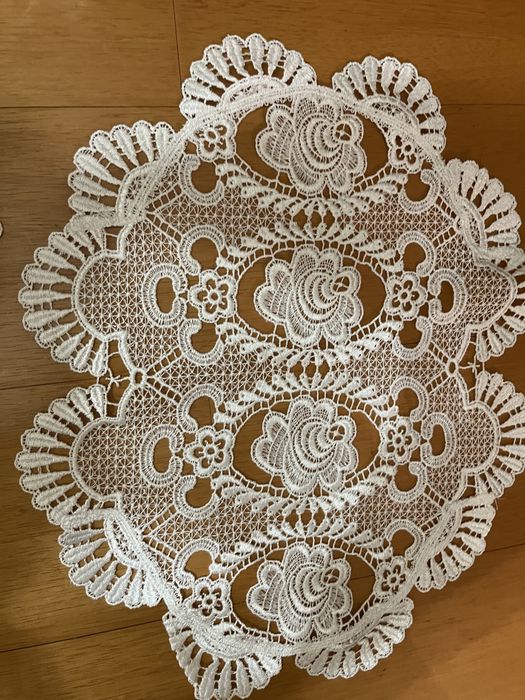 Conjunto de três croché