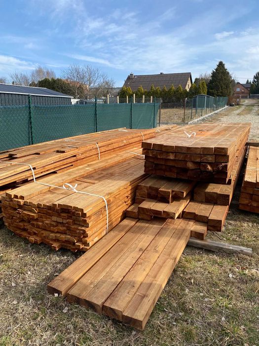 Więźba dachowa z transportem